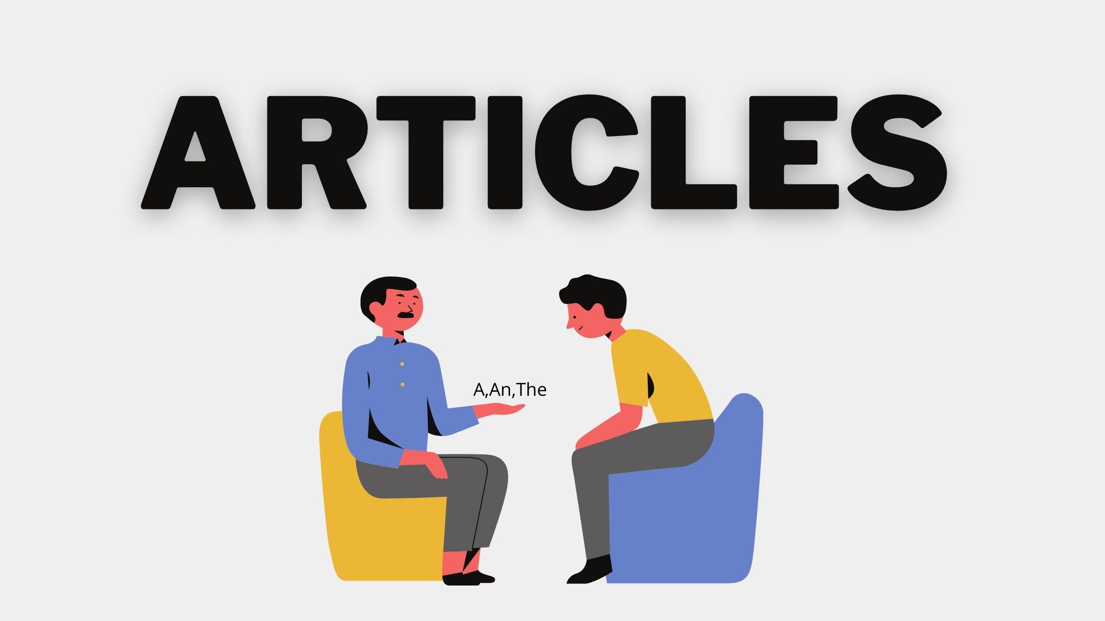 usage of articles