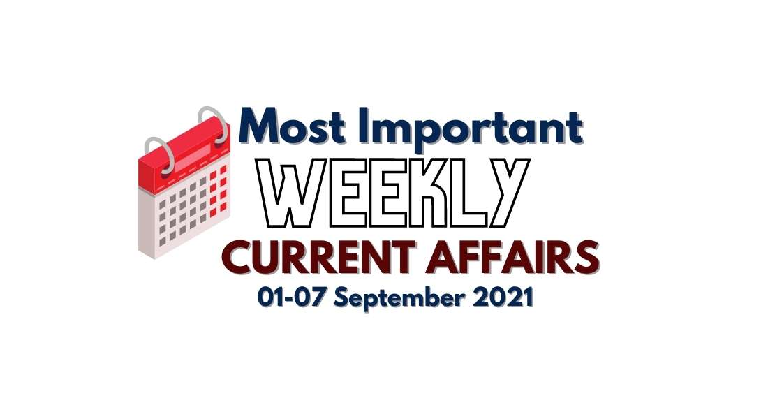 weekly current affairs